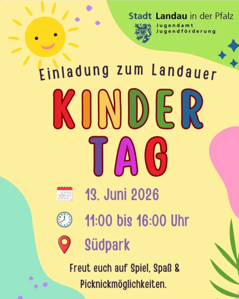 Landauer Kindertag im Südpark – wir sind dabei!